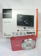 ☆☆SONY ソニー　サイバーショット　コンパクトデジタルカメラ　DSC-WX350　ピンク☆USED品☆_画像1