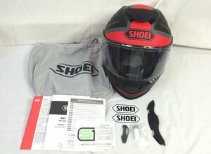 ☆☆SHOEI ショウエイ　フルフェイスヘルメット　GT-Air II　Lサイズ (59㎝)　2019年製造　ブラック×レッド☆USED品