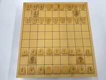 ♪将棋駒 名匠 香月作 水無瀬？ 将棋盤(ヒバ)セット 現状品♪中古品_画像2