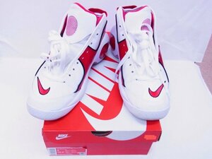 ★ NIKE ナイキ ★ AIR ZOOM FLIGHT95 エアズーム フライト ハイカットスニーカー ホワイト/レッド DX1165-100 ★ 27.0㎝ ★ USED品