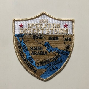 米軍 1991 OPERATION DESERT STORMパッチ
