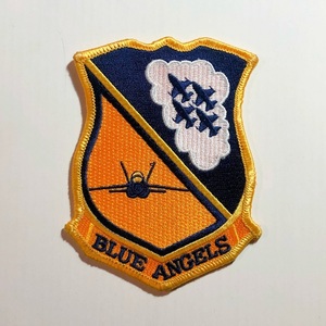 米海軍 【スーベニアパッチ】BLUE ANGELSパッチ