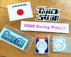 aiwaレーシングステッカー他色々セット