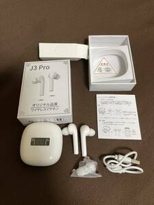 ほぼ未使用試し程度　J3 PROのワイヤレスイヤホン