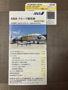 ANA 　株主優待券　1枚　2024年11月31日搭乗まで有効　