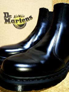 【Dr.MARTENS】ドクターマーチン 2976 MONO チェルシーブーツ UK8 (27cm ) モノ オールブラック スムースレザー【箱付き極美品】