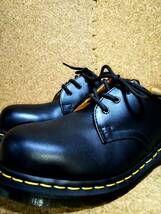 【Dr.MARTENS】ドクターマーチン 1925 スチールトゥ 3ホールシューズ UK4(23cm ) CORE 1925 STEEL TOE 3EYE SHOE オデコ靴【美品】_画像1