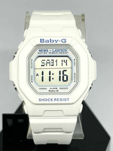 【非売品・希少・未使用・稼働中】baby-g bg5600bk ローソン×NEWSコラボ 腕時計