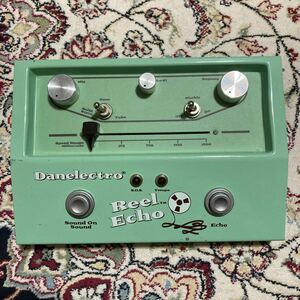 (ジャンク品)Danelectro Reel Echo エフェクター ディレイ テープエコーシミュレーター ダンエレクトロ