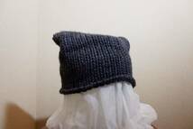 REINHARD PLANK ELFO LONG KNIT CAP レナード　プランク　ニットキャップ　イタリア製　made in italy ニット帽　帽子　_画像9