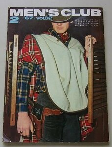 MEN`S CLUB 1967 год 2 месяц номер vol.62 специальный выпуск :67 год. традиционный * look . мода др. 