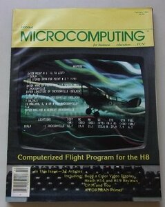 kilobaud MICROCOMPUTING　February 1980年　Computerized Flight Program for the H8　※洋書