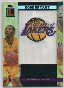 【Kobe Bryant】 2007-2008 Topps Letterman Team Logo Patch Jersey Gold Refractor 1/5 1st No! 1番! 超SP 5枚限定