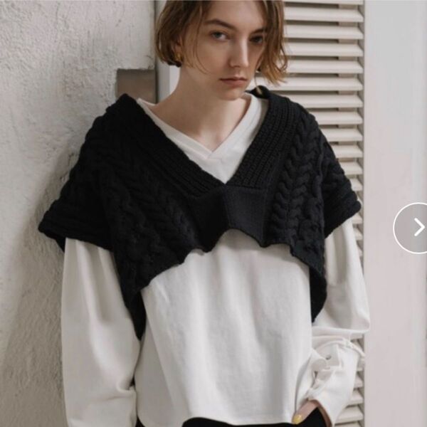 willfully cable multi way knit vest