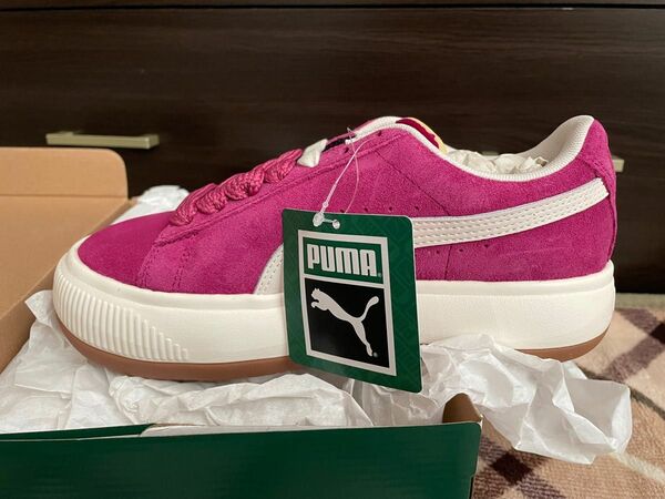 スニーカー PUMA プーマ スウェード マユ アップ スニーカー ウィメンズ 