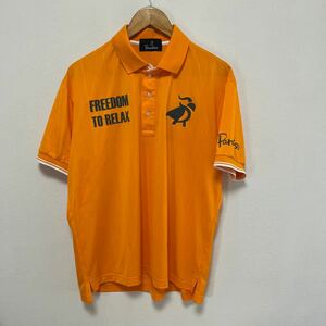  Paradiso BridgestoneParadiso рубашка-поло с коротким рукавом Golf одежда orange L