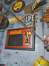 アメリカン ダイナー Style/ヴィンテージ サインボード/②Coca-Cola（コカ・コーラ）#店舗什器#アンティーク#ウォールデコ#壁掛け看板_画像4