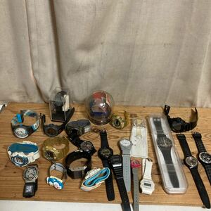 腕時計 まとめ 約23点セット G-SHOCK/CASIO/BABY-G SWATCH NIXON TAG HEUER タグホイヤー 色々