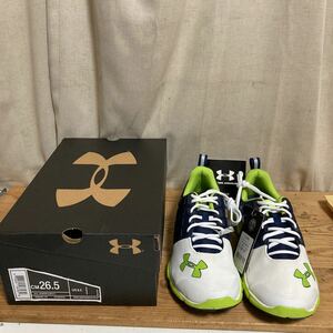 ◇新品◇ UNDER ARMOUR アンダーアーマー Micro G マイクロG スニーカー シューズ 靴 メンズ 26.5cmランニング軽量スニーカー 箱付 