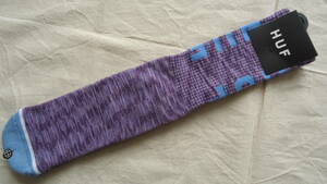 Huf Melange OG Logo Crew Sock 紫 O/S 半額 50%off ハフ ソックス 靴下 ワンサイズ SB スケートボード キース レターパックライト