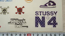 Stussy Sticker ステッカー ステューシー NY LA TOKYO LONDON PARIS ゆうパケット（おてがる版） 匿名配送 aah_画像3