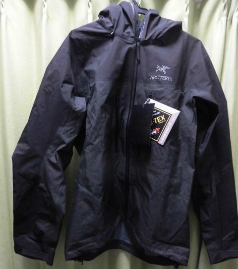 新品 ARC'TERYX Alpha Jacket Men's L Black アークテリクス アルファ ゴアテックス ブラック M 黒