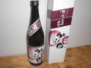 宮崎産本格芋焼酎／落合酒造。限定品「加江田」２５度７２０ミリ化粧箱付き