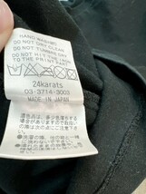 中古美品 MASTERMIND JAPAN x 24Karats スカルプリントTシャツ XLサイズ ブラック マスターマインド 半袖カットソー s/s tee M_画像4