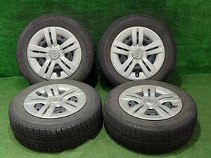 YOKOHAMA ヨコハマ iceGUARD iG50PLUS 195/65R15 スチール 15x6J PCD114.3 5H トヨタカバー付き 売切!!