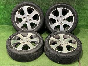 SUZUKI スズキ 純正AW 14x4.5J OFF50 PCD100 4H KENDA RADIAL KOMET PLii KR234 165/55R14 ワゴンＲ等に 売切!!