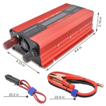 新品 修正波 インバーター 12V 100V 700W 最大1500W DCAC パネルソーラー ソーラー発電 変換器 地震 防災用品 カーインバーター LVYUAN_画像10