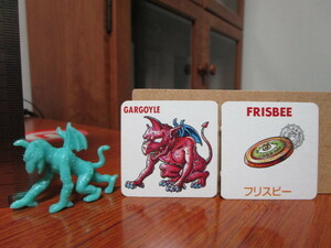 ネクロスの要塞消しゴム　4弾　ガーゴイル　カード付き☆　フィギュア　食玩