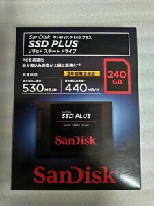 SanDisk SanDisk 内蔵 2.5インチ SSD / SSD Plus 240GB / SATA3.0 / SDSSDA-240G-G26