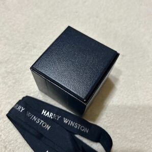 ハリーウィンストン リング 空箱 リボン HARRY WINSTON BOX 空き箱 箱 ケース リングケース 指輪 指輪ケース アクセサリーの画像9