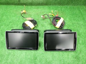 カロッツェリア リアモニター 2個セット TVM-PW900T ヘッドレスト用 HDMI 9インチワイド 動作確認済み