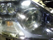 コーティング加工済み トヨタ レクサス LS460 USF40 右ヘッドランプ LED コイト 50-96 レンズ再生済み 動作品 加工カラ割 現状販売品_画像8