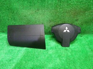 Mitsubishi DelicaＤ3 BM20 Hornパッド 助手席側AirbagCover 2点set トリム W MQ704297 MQ713820