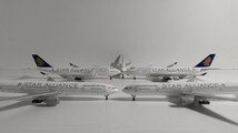 1/400 DRAGON WINGS SINGAPORE　AIRLINES シンガポール航空 STAR ALLIANCE BOEING 747-400x2 / 777-300x2 / 777-200x2 旅客機 計6機セット_画像2