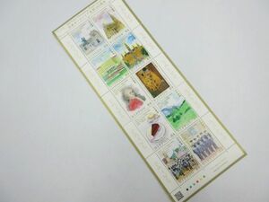 ◇ 日本オーストリア友好150周年 84円×10枚 シート切手 額面840円 未使用品 送料一律84円