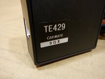 【山形 酒田発】中古 エンジンスターター カーメイト CARMATE TE-W1800/TE429 イモビ対応アダプター付 キーレス車 ジャンク品_画像6