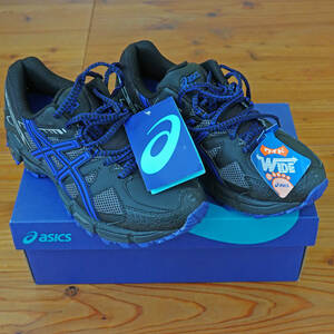 アシックス ASICS TJG017 BLACK / MONACO BLUE GEL-SNOWRIDE 25.5cm　新品