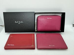 Paul Smith ポールスミス レザー コインケース コインパース カードケース 定期入れ ポールスミスまとめ まとめ売り PWU911