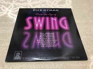 おトクセール！ Reference Recordings Dick Hyman From The Age of Swing 2LP 高音質 超優秀録音 rare Bucky Pizzarelli