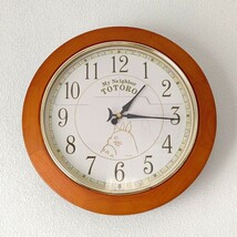 リズム時計工業 となりのトトロ 4MH769-M からくり 掛け時計 ウォールクロック 中古 動作品 送料無料 即決_画像1