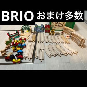 美品　BRIO 2セットまとめ売り　木製レール レール ブリオ おもちゃ 電車　クリスマスプレゼント