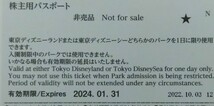 【送料込】東京ディズニーリゾート株主優待パスポート2枚組_画像2