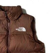 1円～!売切!【正規新品】THE NORTH FACE 1996 RETRO NUPTSE VEST ダウンベスト ヌプシ US限定 RDS認証 700フィル(XL)茶 190122-110_画像4