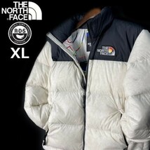 1円～!売切!【正規新品】THE NORTH FACE◆1996 RETRO NUPTSE PRIDE JACKET◆ダウンジャケット ヌプシ US限定 レインボー(XL)白 190122-145_画像1