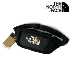 1円～!売切!【正規新品】THE NORTH FACE EXPLORE PRIDE HIP PACK ボディバッグ ウエストポーチ US限定 軽量 男女兼用(OS/3L)黒180626-15