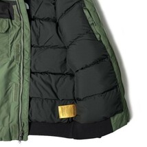 1円～!売切!【正規新品】THE NORTH FACE◆MCMURDO BOMBER JACKET マクマードボンバー ダウンジャケット US限定 防寒(M)カーキ 190122-175_画像8